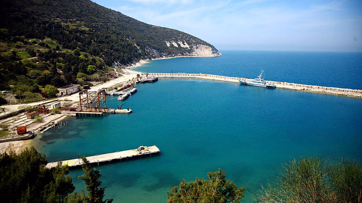 What is 'Kushner Island' and why are Albanians protesting about it?