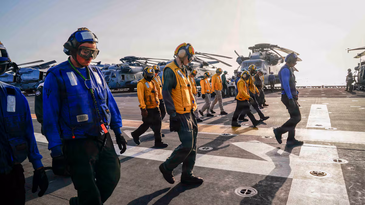 US troops, families adjust to new normal of Iran war