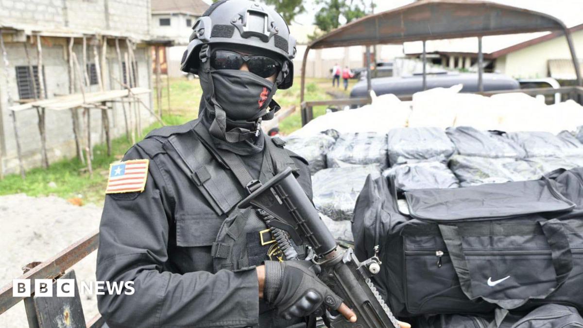 Cocaine worth $370m seized in Liberia's biggest-ever drugs bust