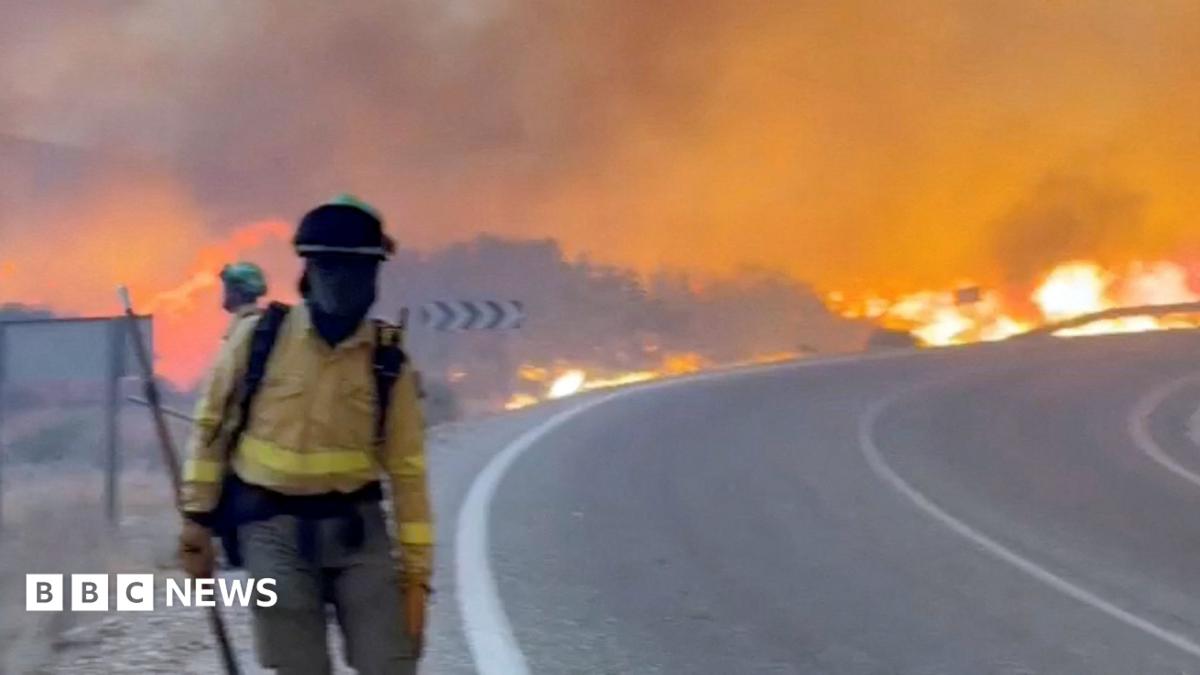 At least 11 die in Spain wildfire as heatwave continues in Southern Europe