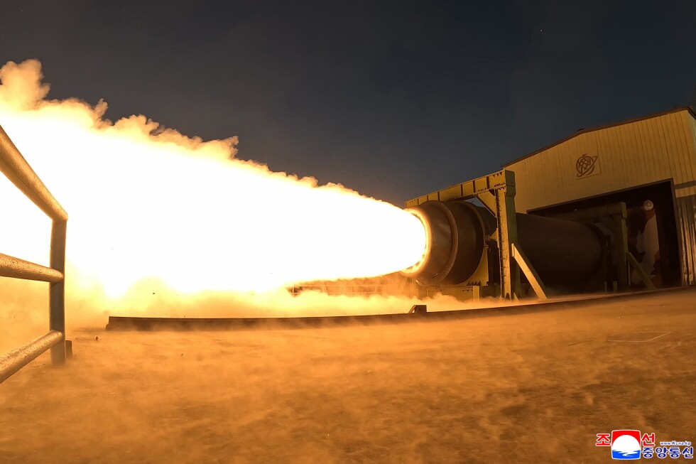 North Korea conducts engine test for missile capable of targeting US mainland