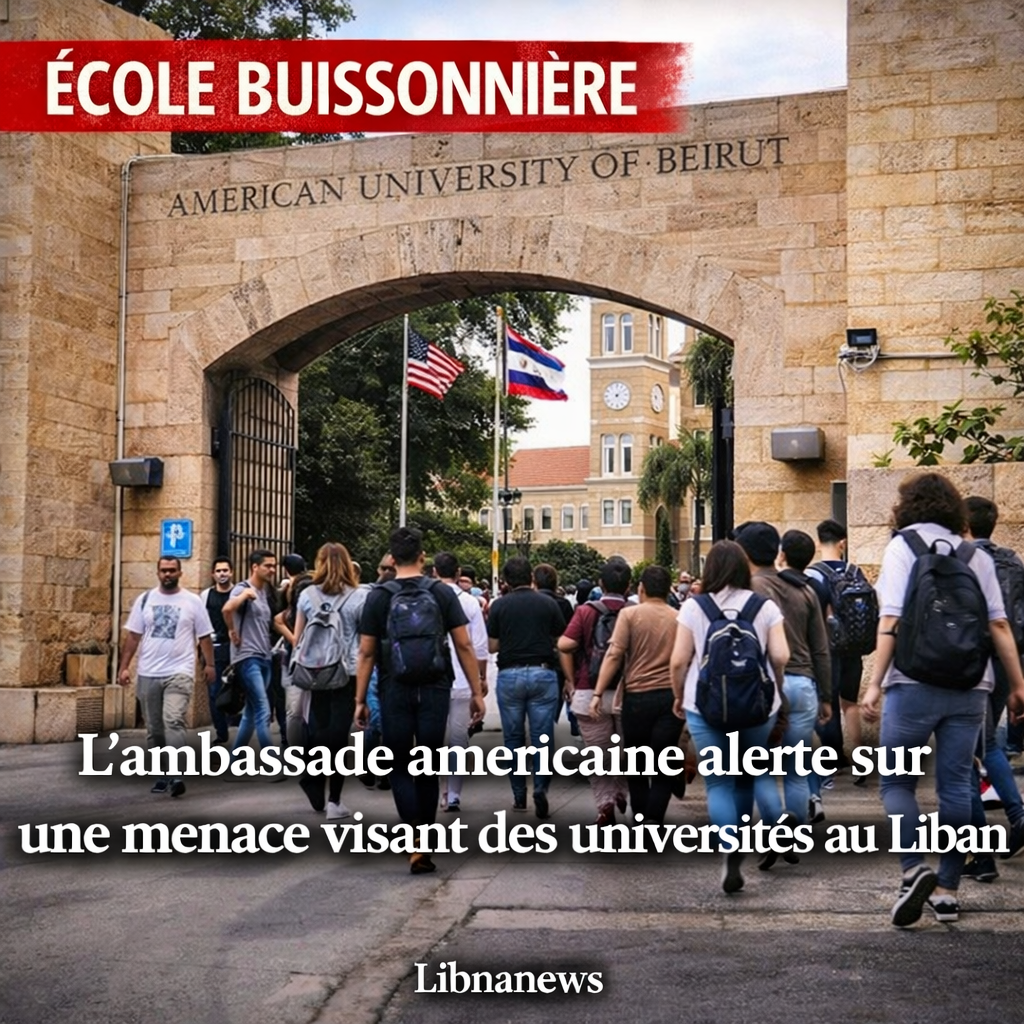 US embassy warns about threat to universities in Lebanon