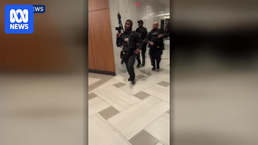 Armed police scramble during security scare at White House press dinner