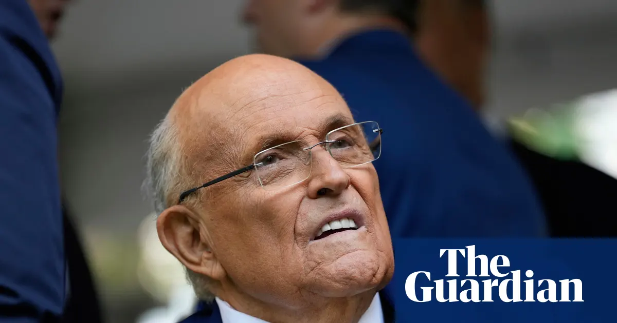 Rudy Giuliani hospitalised in ‘critical but stable’ condition