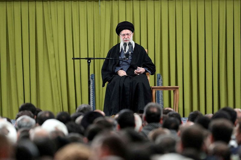 Israel, US launched strikes as Iranian leader met with inner circle, sources say
