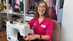 New clothing saved from waste by sewing charity