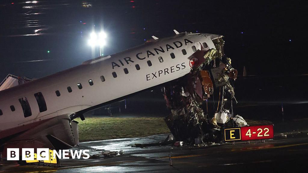 'Like the plane got cut in half': LaGuardia crash that killed two pilots now under investigation