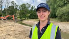 Tears and celebrations as river 'wiggle' restored