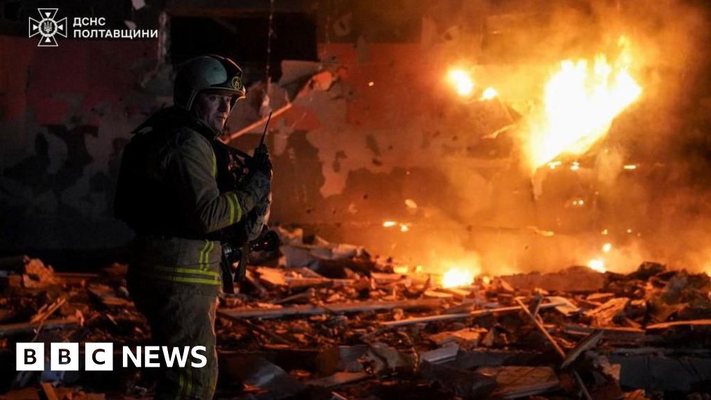 At least five killed in massive wave of Russian strikes across Ukraine, officials say