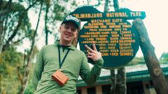 How rapper Aitch's sister inspired him to climb one of the world's toughest peaks