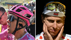 Carapaz wins stage as Pogacar's team suffers sickness