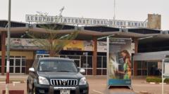 Gunfire and explosions heard at Niger capital's airport