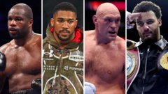 Fury, Joshua, Dubois and Itauma - UK's heavyweight boom
