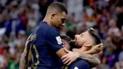 The celebration photo that sums up my relationship with Mbappe - Giroud