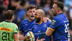 Leinster hold off Stormers to reach URC final