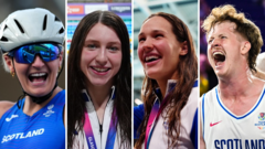 Scotland win eight medals in five chaotic hours as Games hit halfway