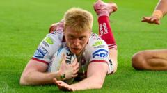 Eckersley hat-trick as Wigan sink Huddersfield