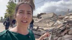 Watch: BBC reports from La Guaira, one of Venezuela's worst-hit areas