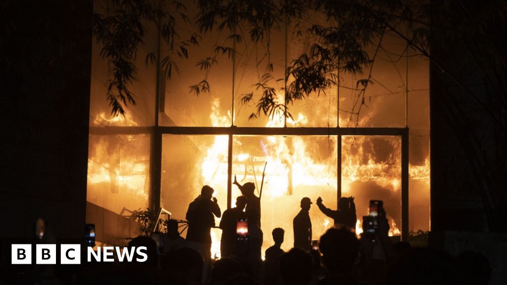 'I can't breathe any more': Inside the night a mob burned a newspaper