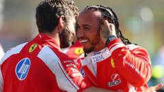 Hamilton takes pole for Silverstone sprint race