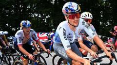 Pidcock up to fourth as Schmid wins Tour breakaway