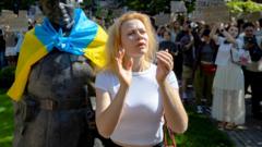 Protests in Ukraine's cities against Zelensky's removal of defence minister