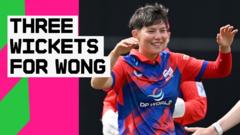 'What a ball!' - Wonderful Wong gets three for the Southern Brave
