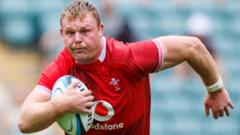 Lake leads Wales against South Africa after injury scare