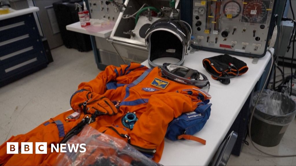 Inside Nasa's moon spacesuit lab ahead of Artemis launch