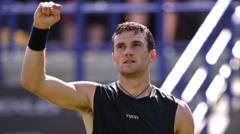 Draper 'wins ugly like Murray' on injury return