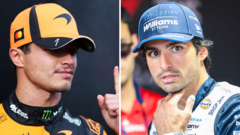 Complete weekend for Norris but poor result for Sainz - driver ratings