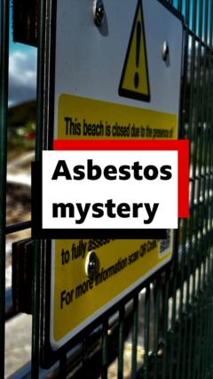 Asbestos mystery leaves beloved beach closed