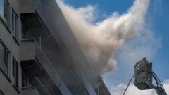 At least five killed in fire at Antwerp apartment block, say police