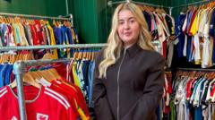 Teen plans to leave uni 'debt free' after making £35,000 selling vintage football shirts