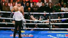 Allen's 'two illegal blows' sent Carty through 'loose ropes'