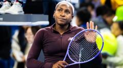 Gauff condemns racist abuse after China Open win
