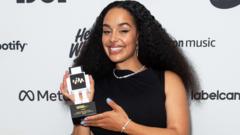 Jorja Smith 'very grateful' as she bags independent music prize