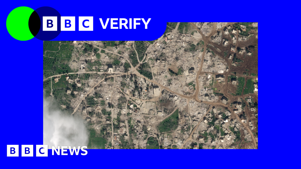Satellite images reveal scale of Israeli demolitions as Lebanese villages destroyed