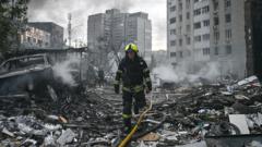 At least 10 killed in second Russian strikes on Kyiv in a week