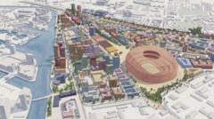 Man Utd reveal proposed 100,000-seater stadium location