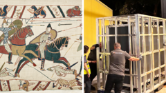 Bayeux Tapestry delivered to British Museum in dead of night