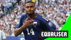 Argentina stunned as Duarte equalises for Cape Verde