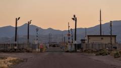 Nevada wildfire still burning out of control near secretive Area 51