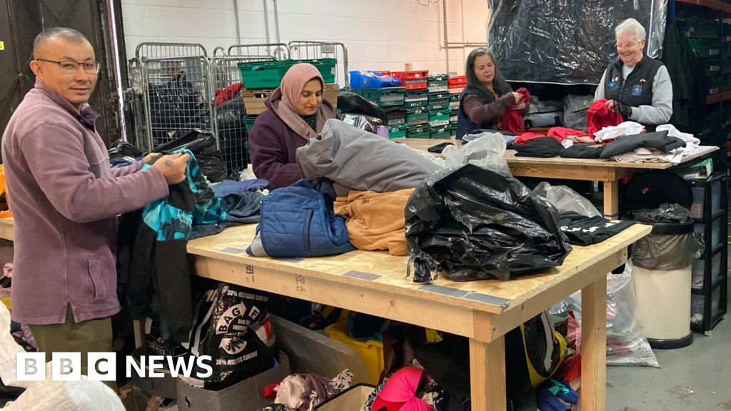 Clothing bank faces closure as donations fall
