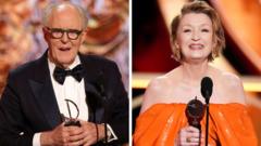 John Lithgow and Lesley Manville lead Tony Award winners