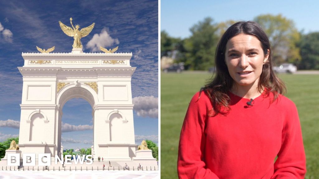 Trump plans new arch twice as tall as Lincoln Memorial - this is where it would go