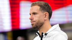 Henderson injures wrist in England celebrations
