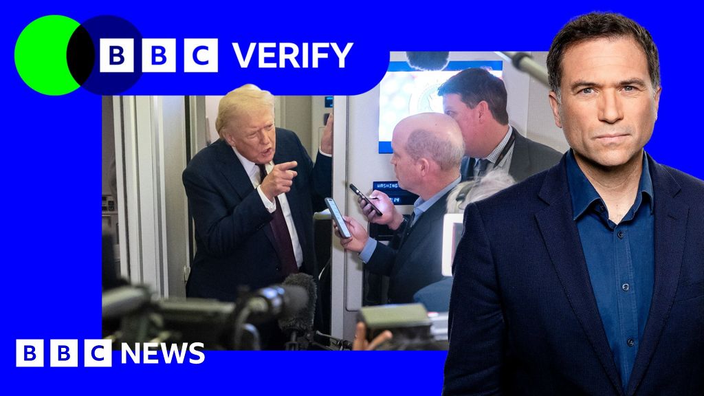 Ros Atkins on... Trump's mixed messages on the war