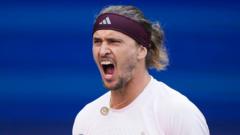 Zverev through to third Grand Slam final in a row