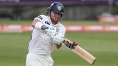 Stokes hits 95 for Durham while England struggle